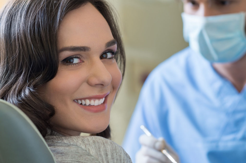 smiling new patient